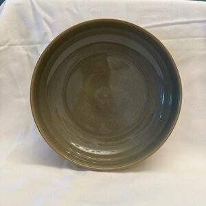 Olive Green Ceramic Serving Bowl - Stylish Home Dining Serveware